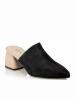 Miss NV Mules Μποτάκια Μαύρο