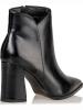 Envie Shoes Γυναικεία Μποτάκια Αστραγάλου με Ψηλό Τακούνι Μαύρο