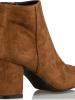 Envie Shoes Suede Γυναικεία Μποτάκια Αστραγάλου Ταμπά