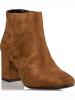 Envie Shoes Suede Γυναικεία Μποτάκια Αστραγάλου Ταμπά