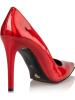Mairiboo for Envie Μυτερές Γόβες από Λουστρίνι με Τακούνι Στιλέτο Κόκκινες