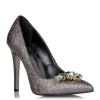 Mairiboo by Envie Shoes Silver Pumps